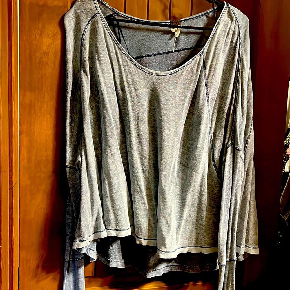 Free People off the shoulder long sleeve